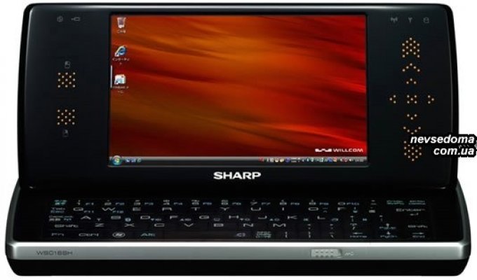 Sharp D4 WS016SH – первый UMPC на процессоре Atom Centrino (17 фото)