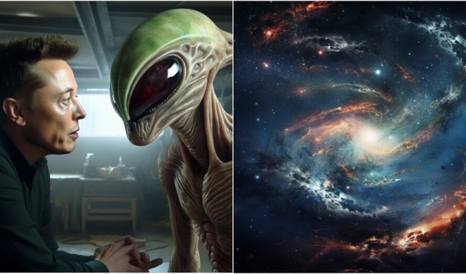 Elon Musk told whether there are intelligent beings in our galaxy (2 photos + 1 video)