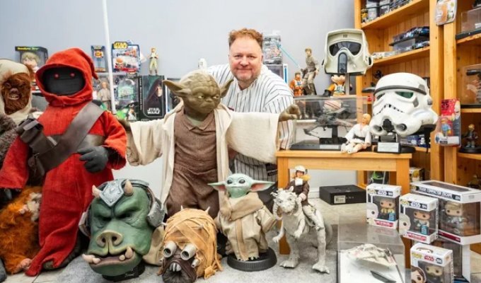 A megafan of the Star Wars franchise is selling its collection: it is estimated at $ 1 million (4 photos)