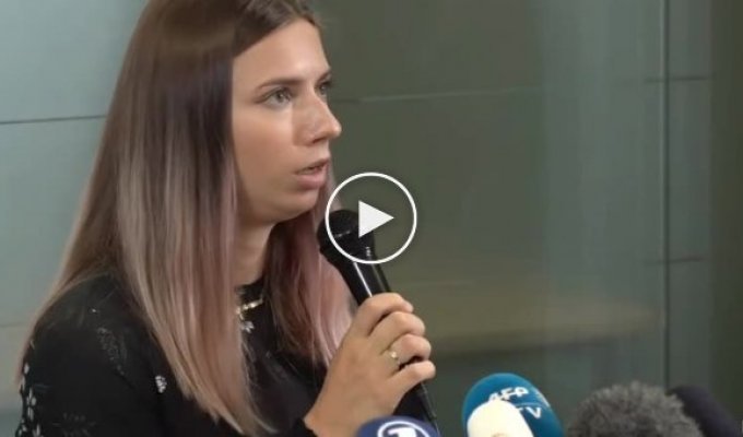 Кристина Тимановская после скандала на Олимпиаде обратилась к белорусам