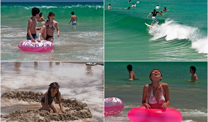 Япония: Особенности японского пляжного отдыха (46 фото)