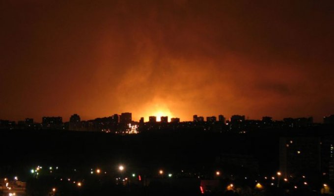  Взрыв газопровода в Москве (44 фото)