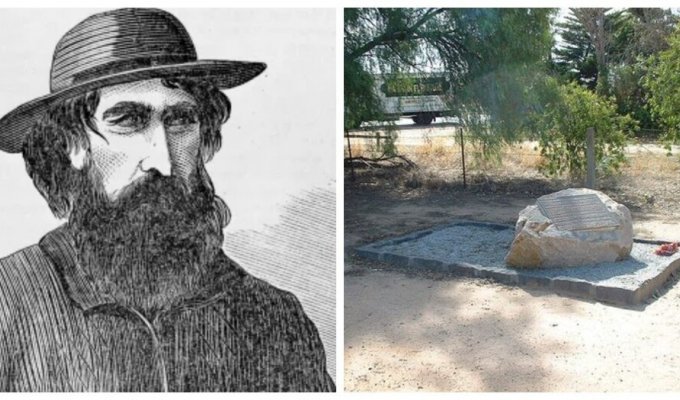 Daniel "Mad Dog" Morgan's grave and history (9 photos)