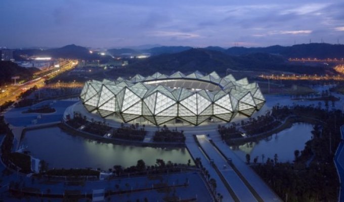 Universiade Sports Center in Shenzhen. Китай (7 фото)