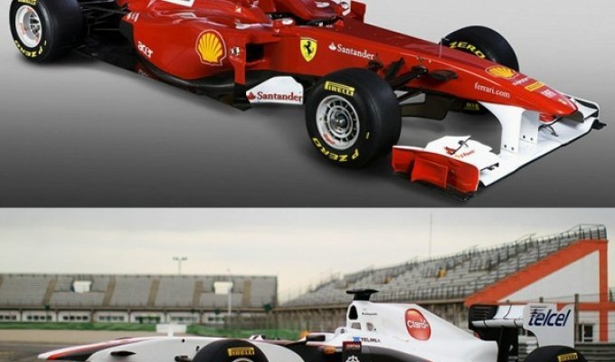 Представление болидов Формулы-1 2011 года (12 фото)