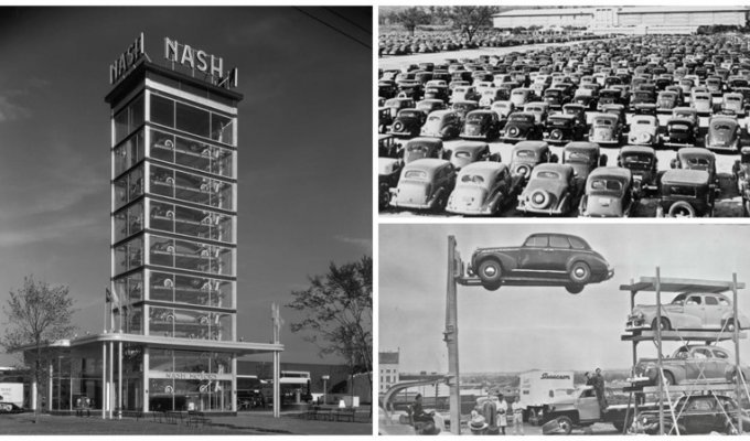 Если вам трудно найти место для парковки сегодня, то посмотрите, как нелегко это было в 1950-х (15 фото + 2 видео)
