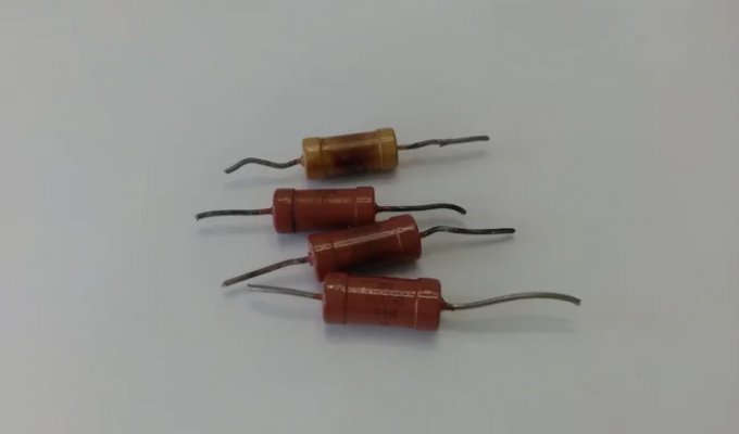 I'm telling you about the design of Soviet resistors MLT-2 (9 photos)