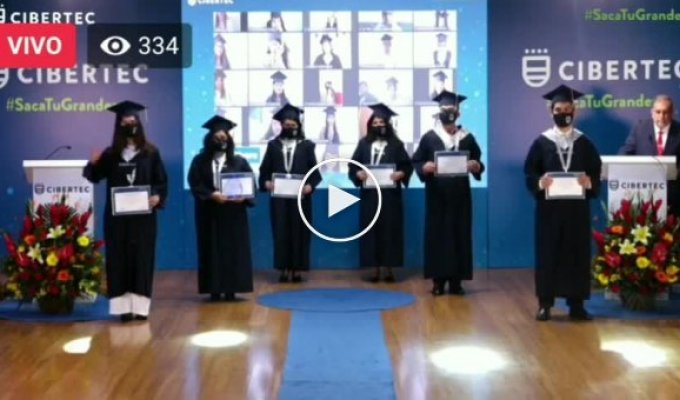 Технические неполадки на церемонии вручения дипломов