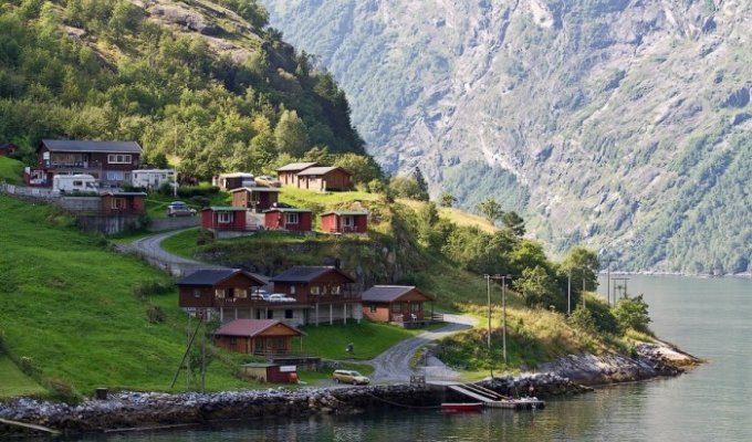 Гейрангер-фьорд. Норвегия (14 фото)