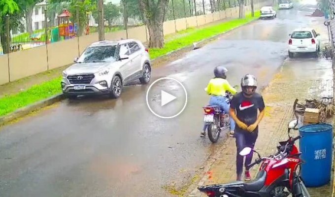 Motorcycle theft went wrong