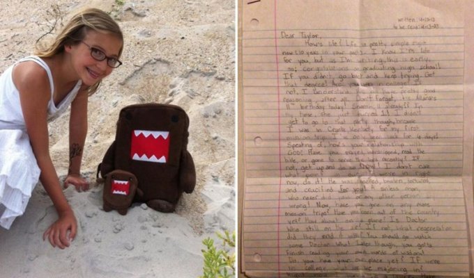 Эта 12-летняя девочка умерла месяц назад. Письмо, которое ее родители нашли после, разрывает сердце (8 фото)