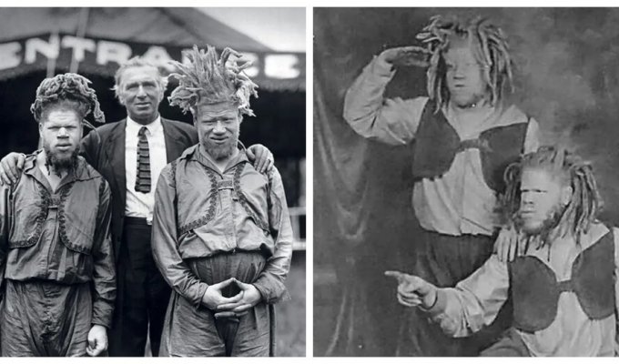 The story of the Muse Brothers: kidnapping, a circus of freaks and returning home (15 photos)