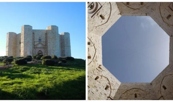 Восьмиугольная тайна императора: зачем Фридрих II построил замок-призрак (18 фото + 1 видео)