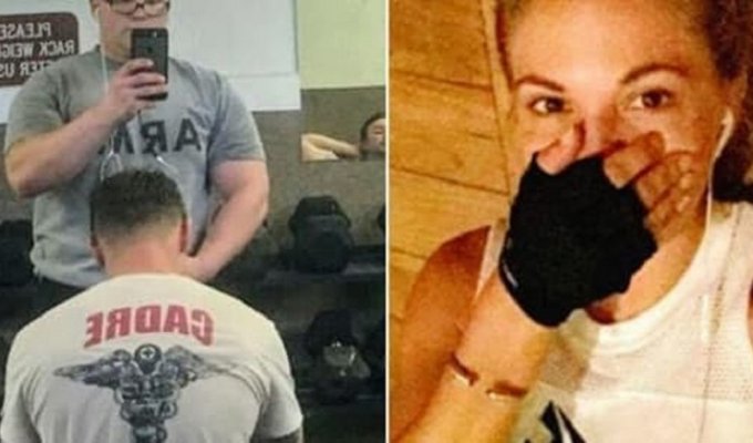 15 funny examples of how not to take selfies at the gym (16 photos)