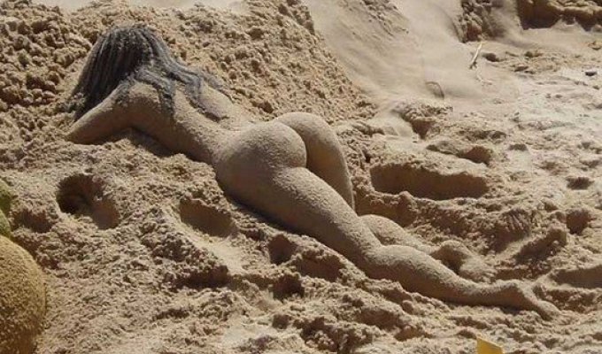 Забавы с песком (25 фото)