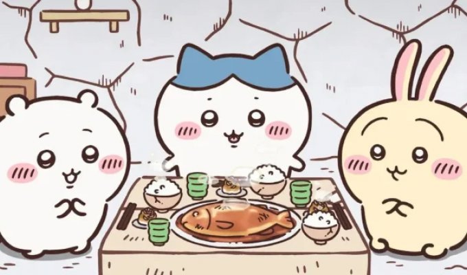 Chiikawa - новый популярный мультик покоряет мир своей милотой и трогательной атмосферой (5 фото + видео)