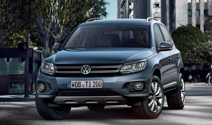 Первые официальные фото нового VW Tiguan (6 фото)