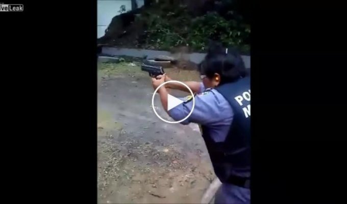 Бразильская полиция стреляет