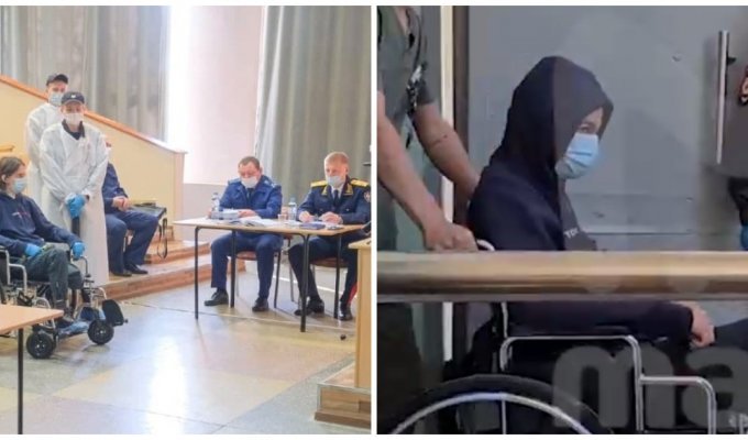 Одноногого пермского убийцу Бекмансурова прямо из больницы отправили в СИЗО (2 фото)