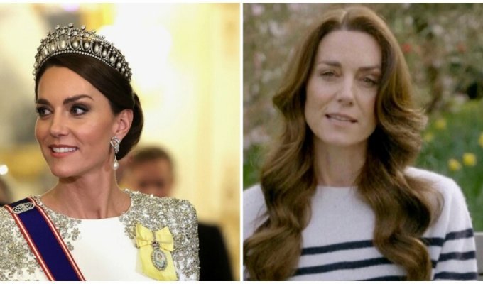 Kate Middleton spoke about her illness due to blackmail (3 photos + 1 video)