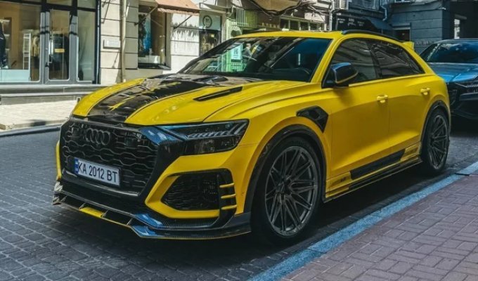 В Украине создали крутой 1000-сильный Audi RS Q8 (4 фото)