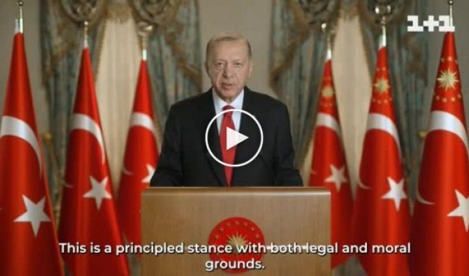 Президент Турции Реджеп Тайип Эрдоган заявил, что по международному праву Крым должен быть возвращен Украине