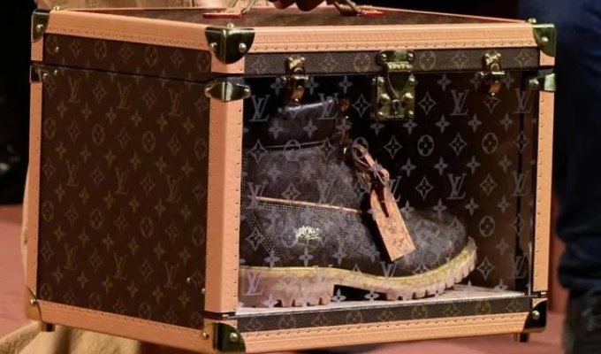 Обувь по цене квартиры - Тимберлэнды от Фаррелла Уильямса и Louis Vuitton (5 фото)
