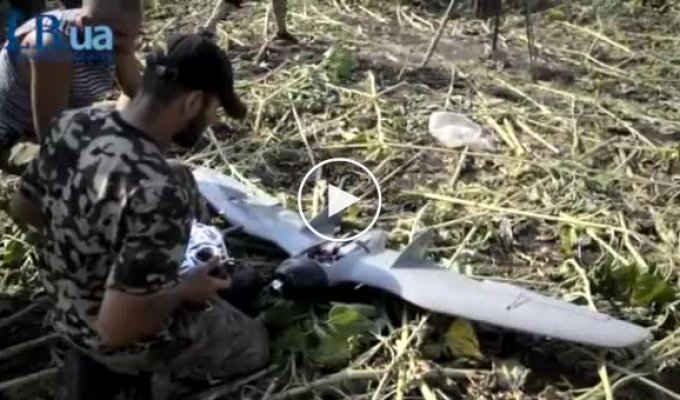 Беспилотник Донбас помогает артилеристам