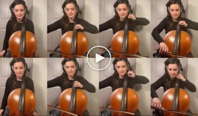 «Утиные истории» в исполнении талантливой виолончелистки
