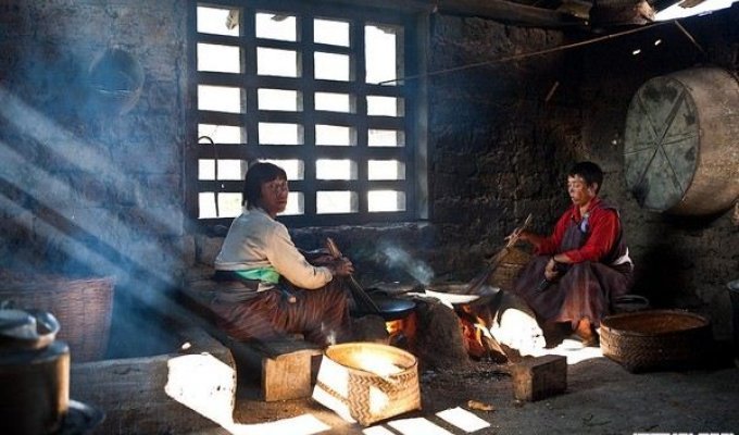 Производство риса в Бутане (29 фото)