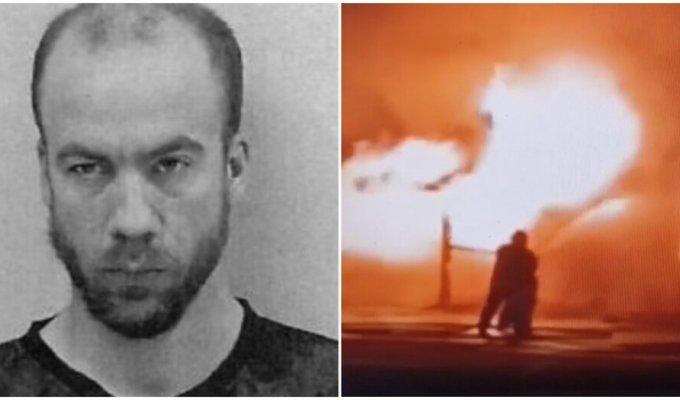 A fireman was arrested while putting out a fire that he himself started (3 photos)