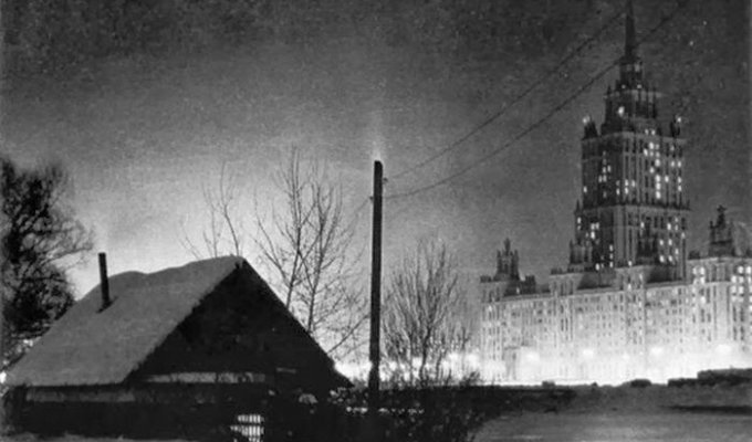 Деревенская Москва 50-х - 60-х годов XX века (33 фото)