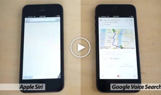 Siri или Google Voice Search для iPhone