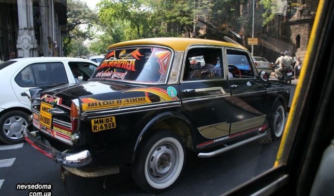 Индийское такси... это что-то с чем-то (9 фото)