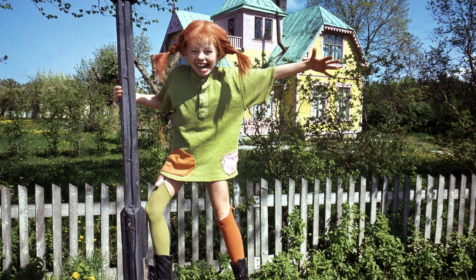 What the girl Pippi looks like in various film adaptations (11 photos)