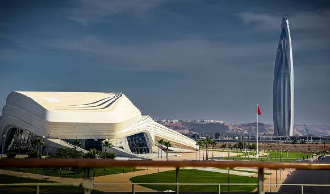 Марокко представило новую архитектурную доминанту: небоскрёб Mohammed VI Tower (4 фото)