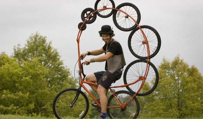 Люди,которые заново изобрели велосипед (10 фото)