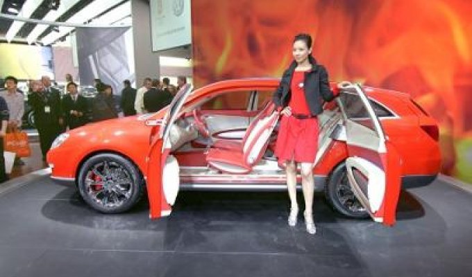 Концепт кар VW Neeza. Китайский дух в немецкой броне.