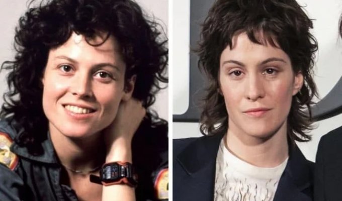 20 photos of Hollywood stars and their children at the same age (21 photos)