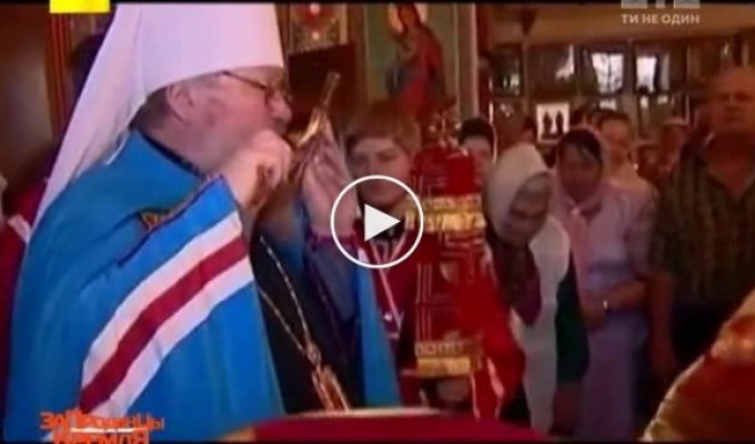 Украинские сенсации - Как священники благословляют террористов