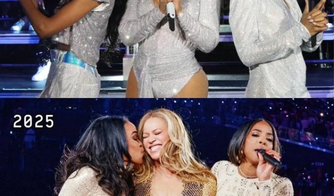 Бейонс воссоединила Destiny’s Child на концерте в Лас-Вегасе (3 фото + 4 видео)