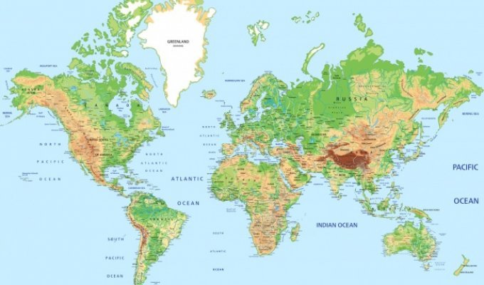 Оказалось, что школьников всех стран учат по разным картам мира (7 фото)