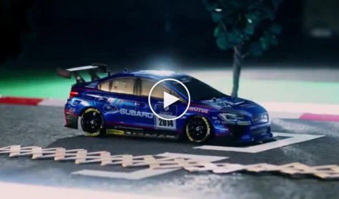 Subaru Impreza WRX STI против цепной реакции