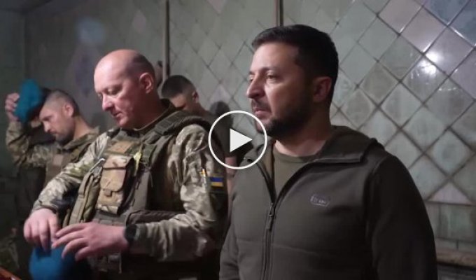 Zelensky arrived at the Ugledar-Marinka front and congratulated the soldiers on the Day of the Marine Corps of the Navy of the Armed Forces of Ukraine
