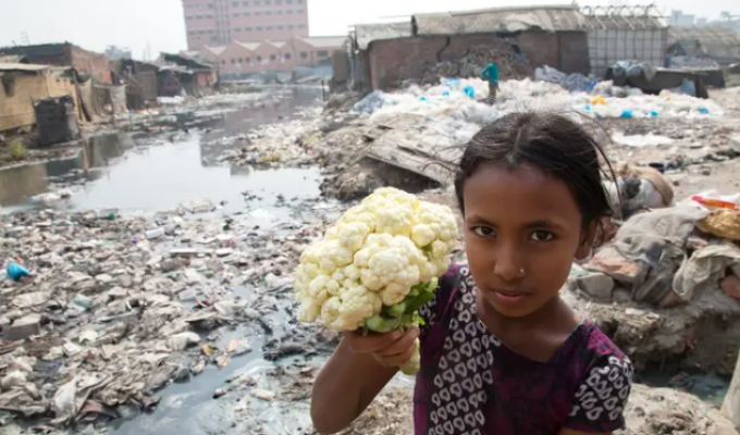 How to live in one of the dirtiest cities in the world (9 photos)