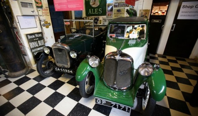 Музей автомобилей в Bourton-on-the-water (58 фото)