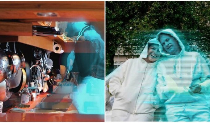 Spanish artist decided to marry a hologram (4 photos)