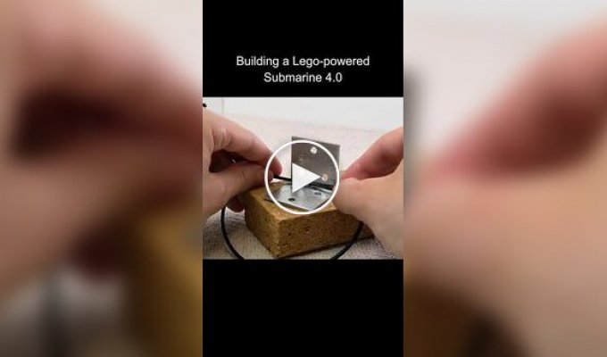 Как построить радиоуправляемую Лего субмарину