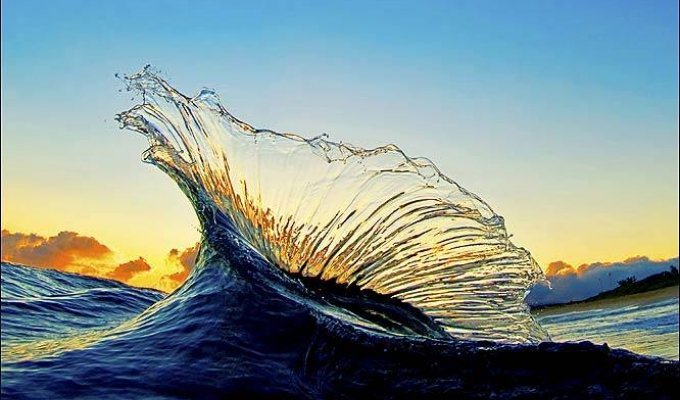 Изумительные волны (9 фотографий)