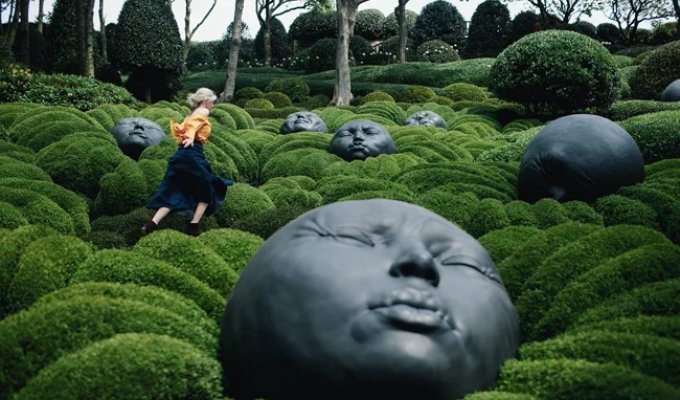 The Gardens of Etretat - an amazing and crazy place imbued with the spirit of creativity (13 photos) Photo)